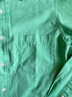 Drake's Oxford Cloth Button Down Shirt In Green - House Of Huntington
