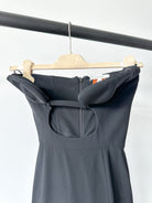 Nensi Dojaka Black Cut Out Maxi Dress - House Of Huntington