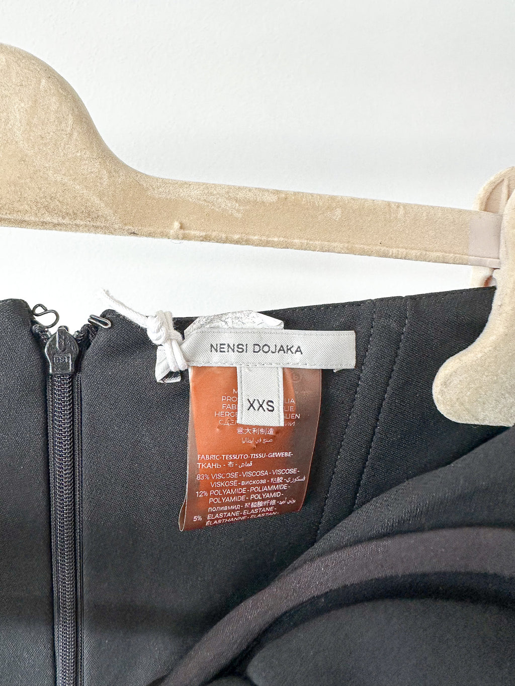 Nensi Dojaka Black Cut Out Maxi Dress - House Of Huntington