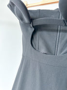 Nensi Dojaka Black Cut Out Maxi Dress - House Of Huntington