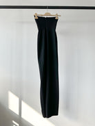 Nensi Dojaka Black Cut Out Maxi Dress - House Of Huntington