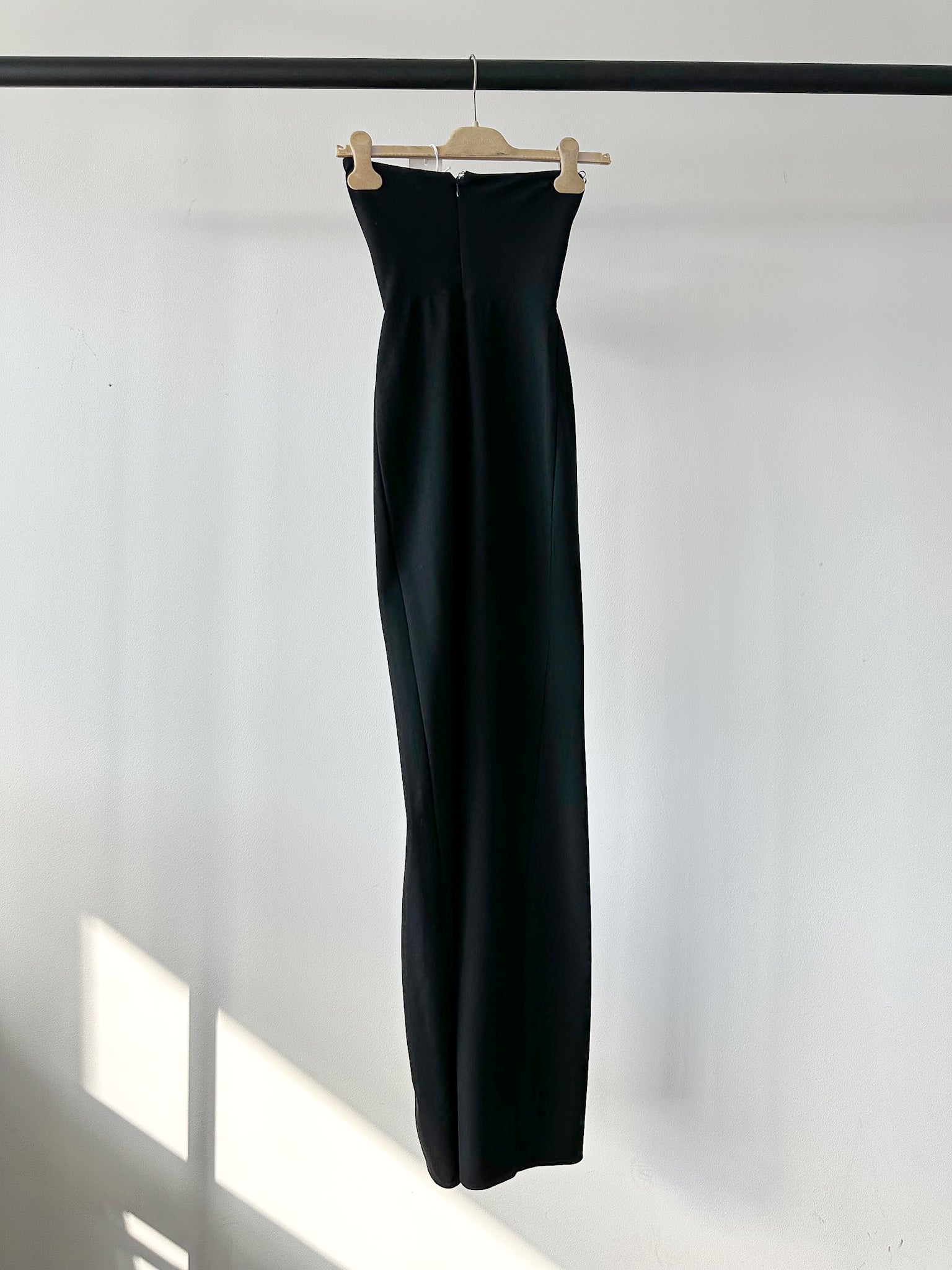 Nensi Dojaka Black Cut Out Maxi Dress - House Of Huntington