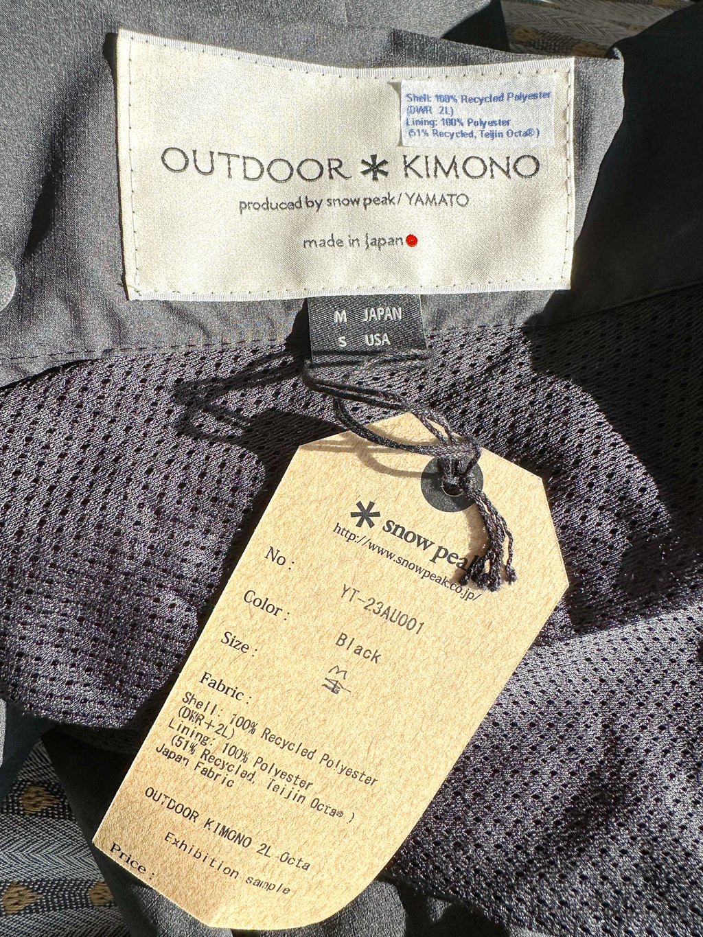Snow Peak Outdoor Kimono 2L Octa Jacket - House Of Huntington