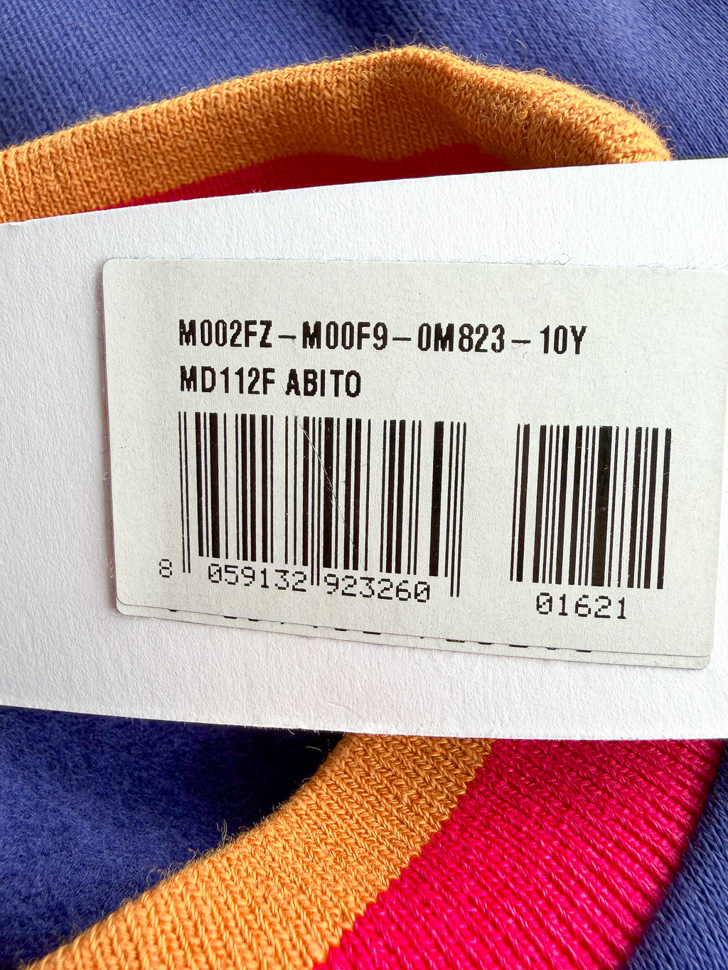 Marni Purple Multicolour Detail Sleeveless Sweatshirt