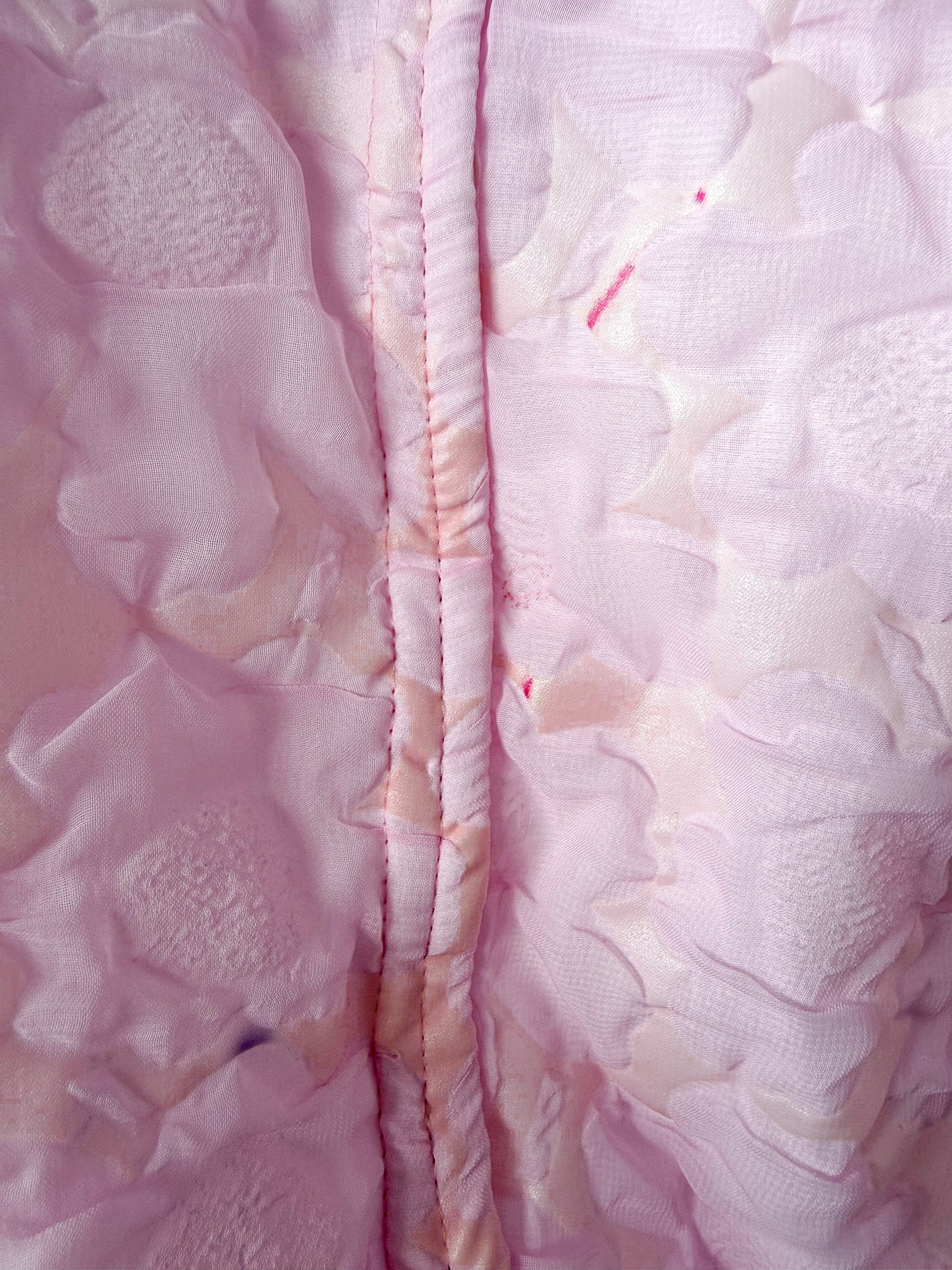 Marni Pink Floral Jacquard Quilted Jacket (IMPERFECT)