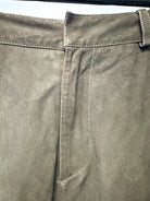 Sea New York Brown Suede Leather A-line Skirt - House Of Huntington