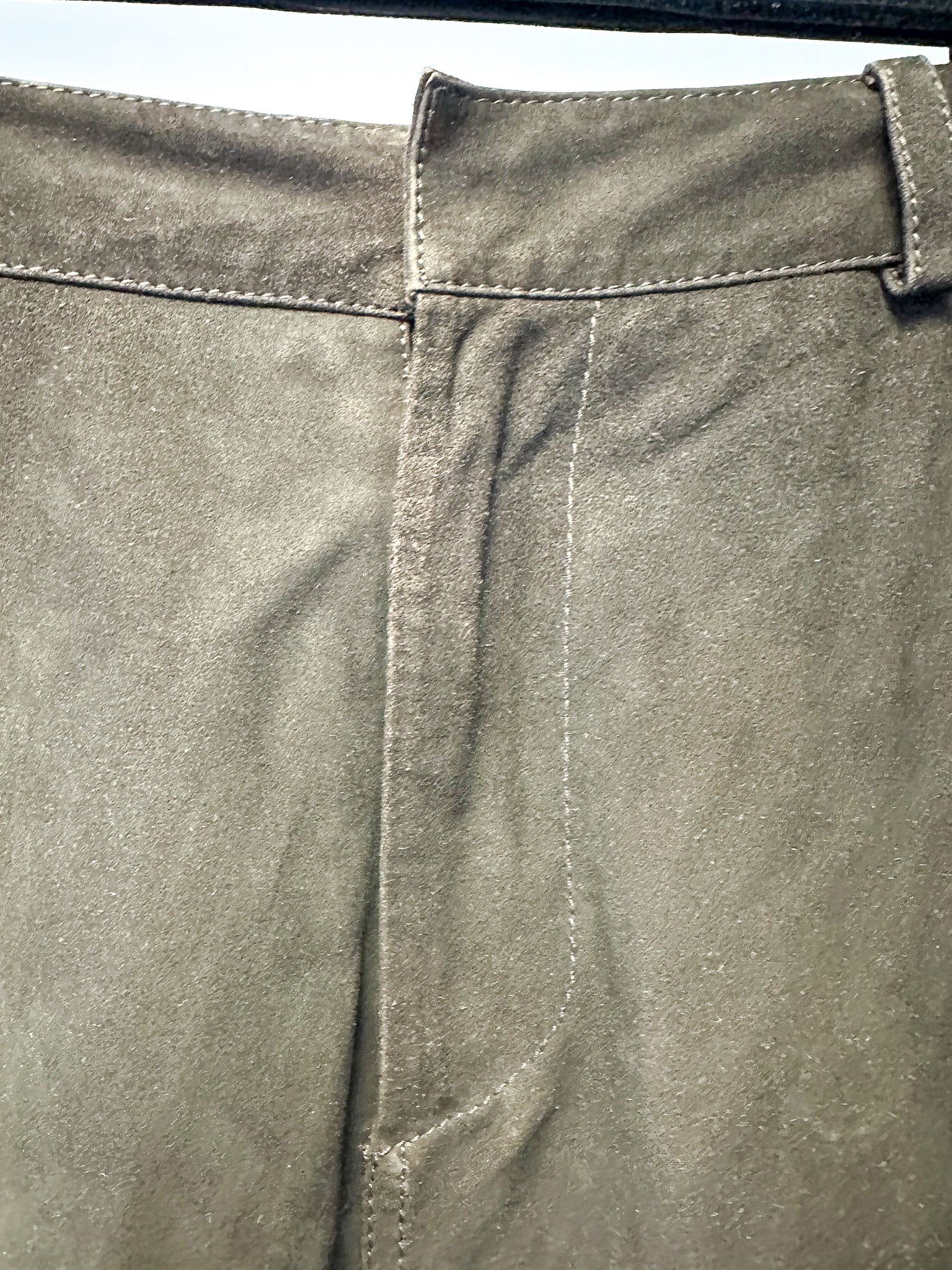 Sea New York Brown Suede Leather A-line Skirt - House Of Huntington