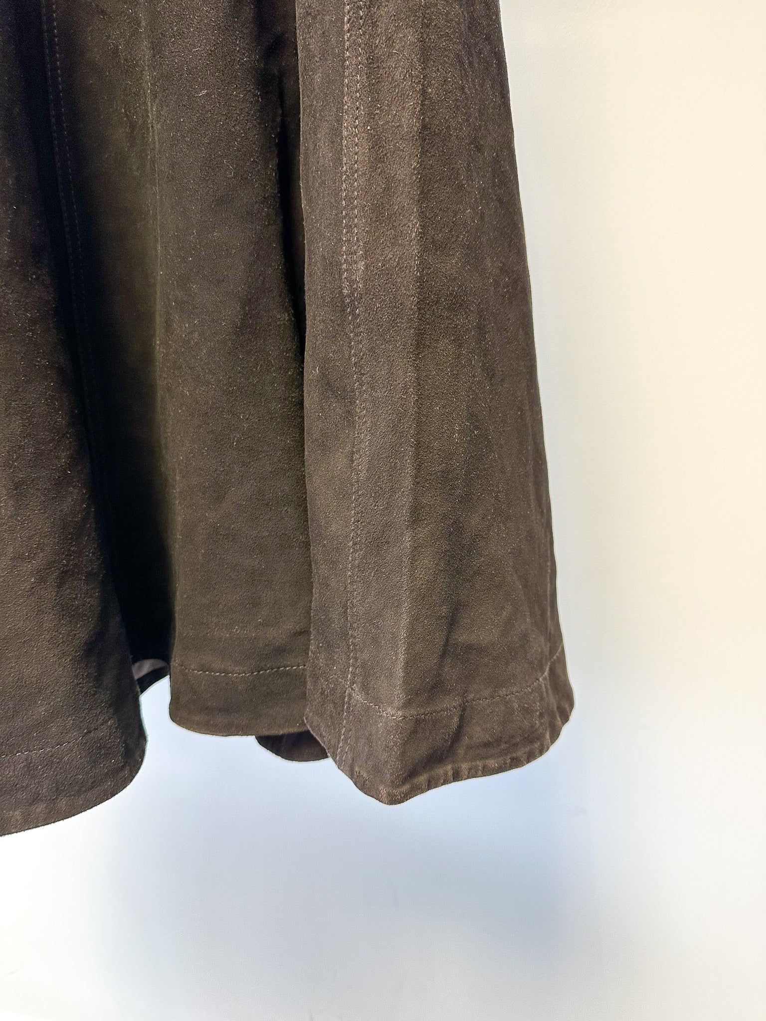 Sea New York Brown Suede Leather A-line Skirt - House Of Huntington