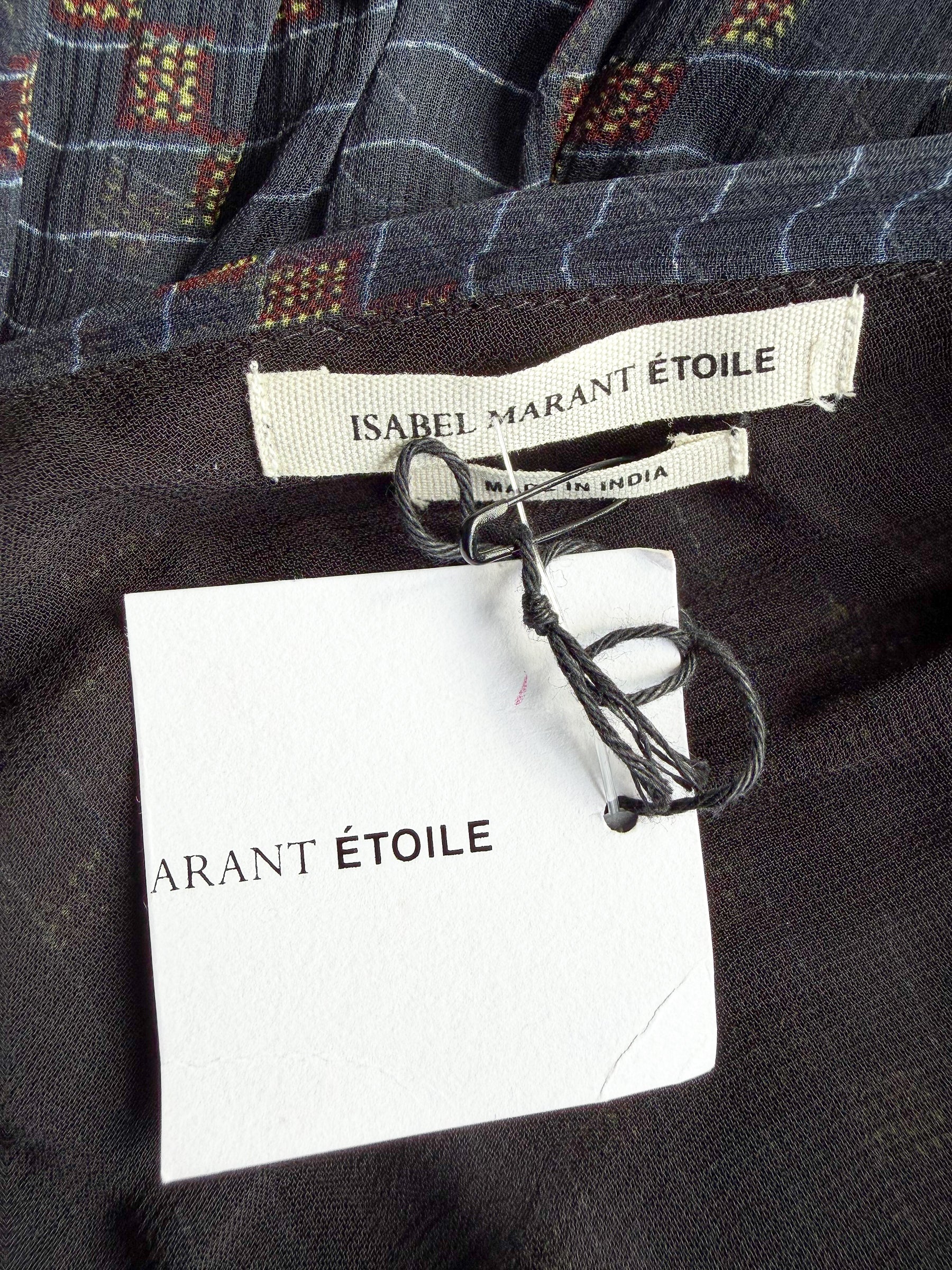 Isabel Marant Etoile Chiffon Sleeveless V-Neck Dress