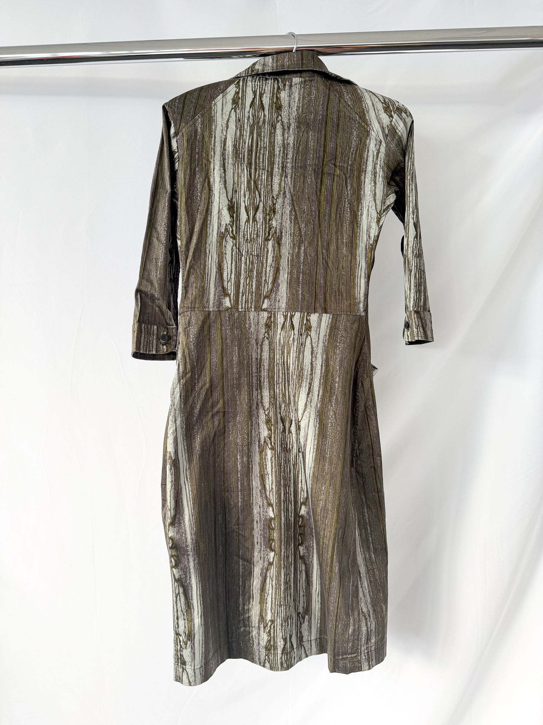 Samantha Sung Printed Wrap Style Sloan Dress
