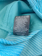 Isabel Marant Melva Corduroy Aqua Turquoise Blue Mini Skirt