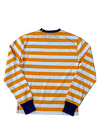 Drake's Mustard Striped Long Sleeve Hiking Tee Shirt - House Of Huntington