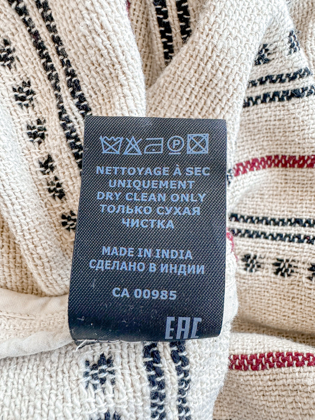 Isabel Marant Etoile Jiloa Woven Boho Wrap Style Skirt