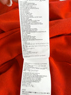 MM6 Maison Margiela Red Asymmetric Tank Dress