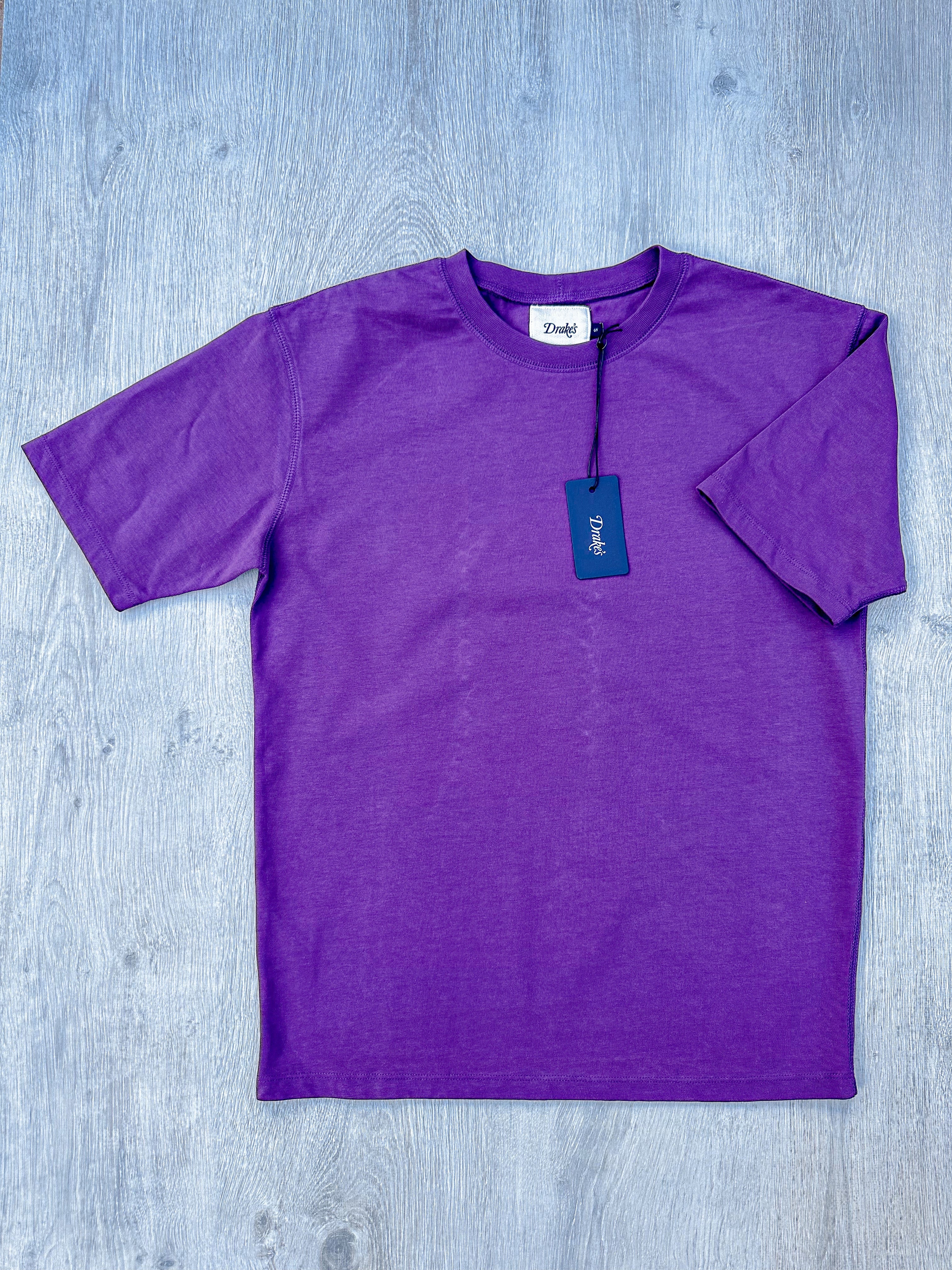 Drake's Plum Purple Short Sleeve Hiking Tee Shirt - House Of Huntington