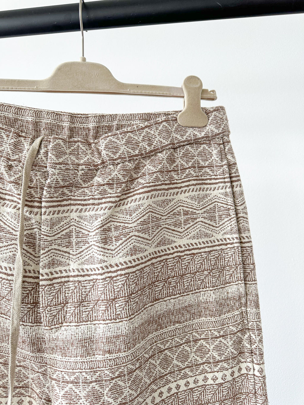 Snow Peak Cotton & Silk Jacquard Trousers - House Of Huntington