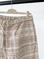 Snow Peak Cotton & Silk Jacquard Trousers - House Of Huntington