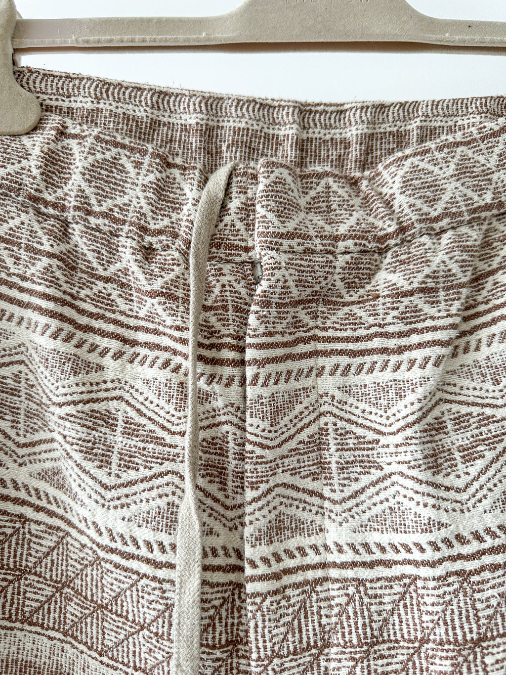 Snow Peak Cotton & Silk Jacquard Trousers - House Of Huntington