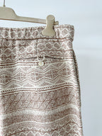 Snow Peak Cotton & Silk Jacquard Trousers - House Of Huntington