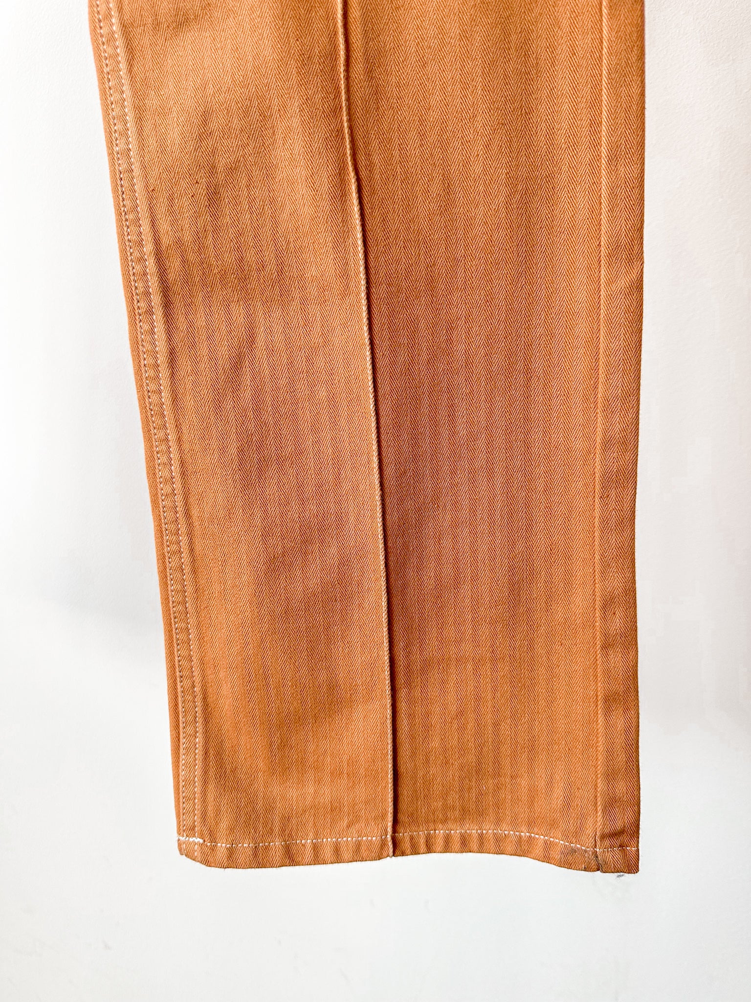 Isabel Marant Lirokae Tan Straight Leg Pants Trousers