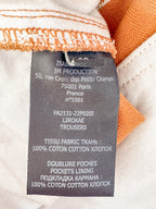 Isabel Marant Lirokae Tan Straight Leg Pants Trousers