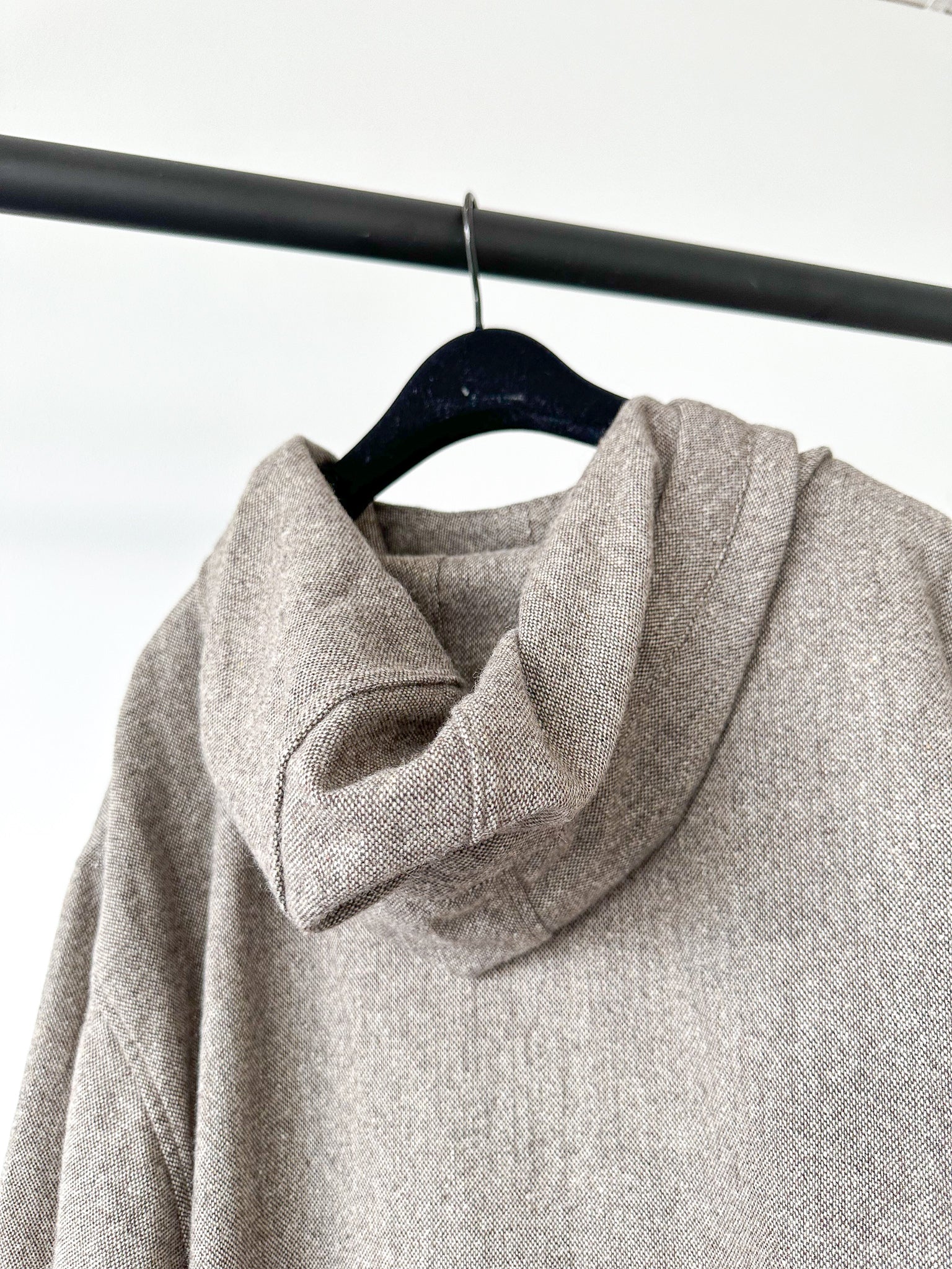 Snow Peak Wool Dobby Hoodie - House Of Huntington