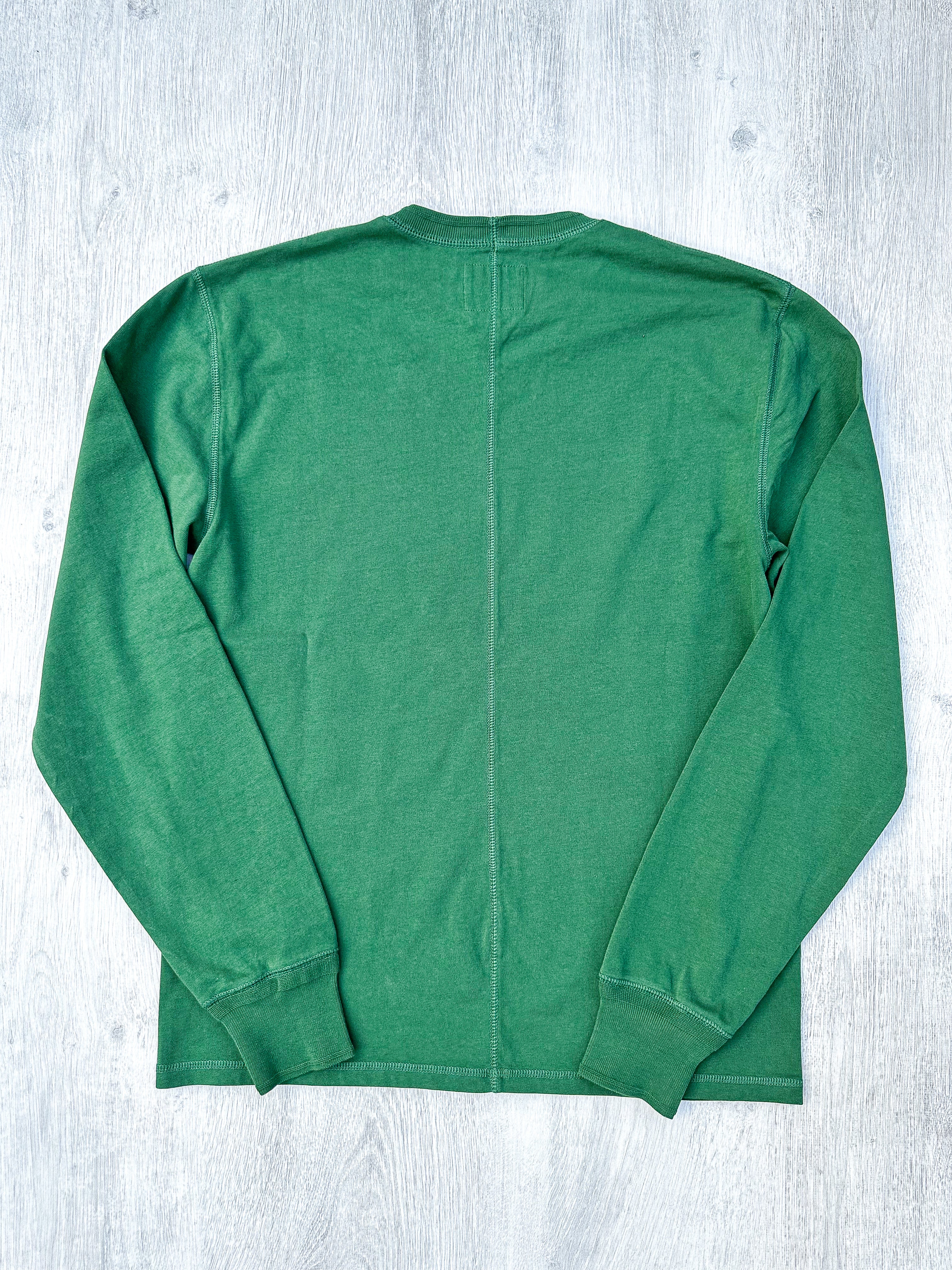 Drake's Dark Green Long Sleeve Hiking Tee Shirt - House Of Huntington