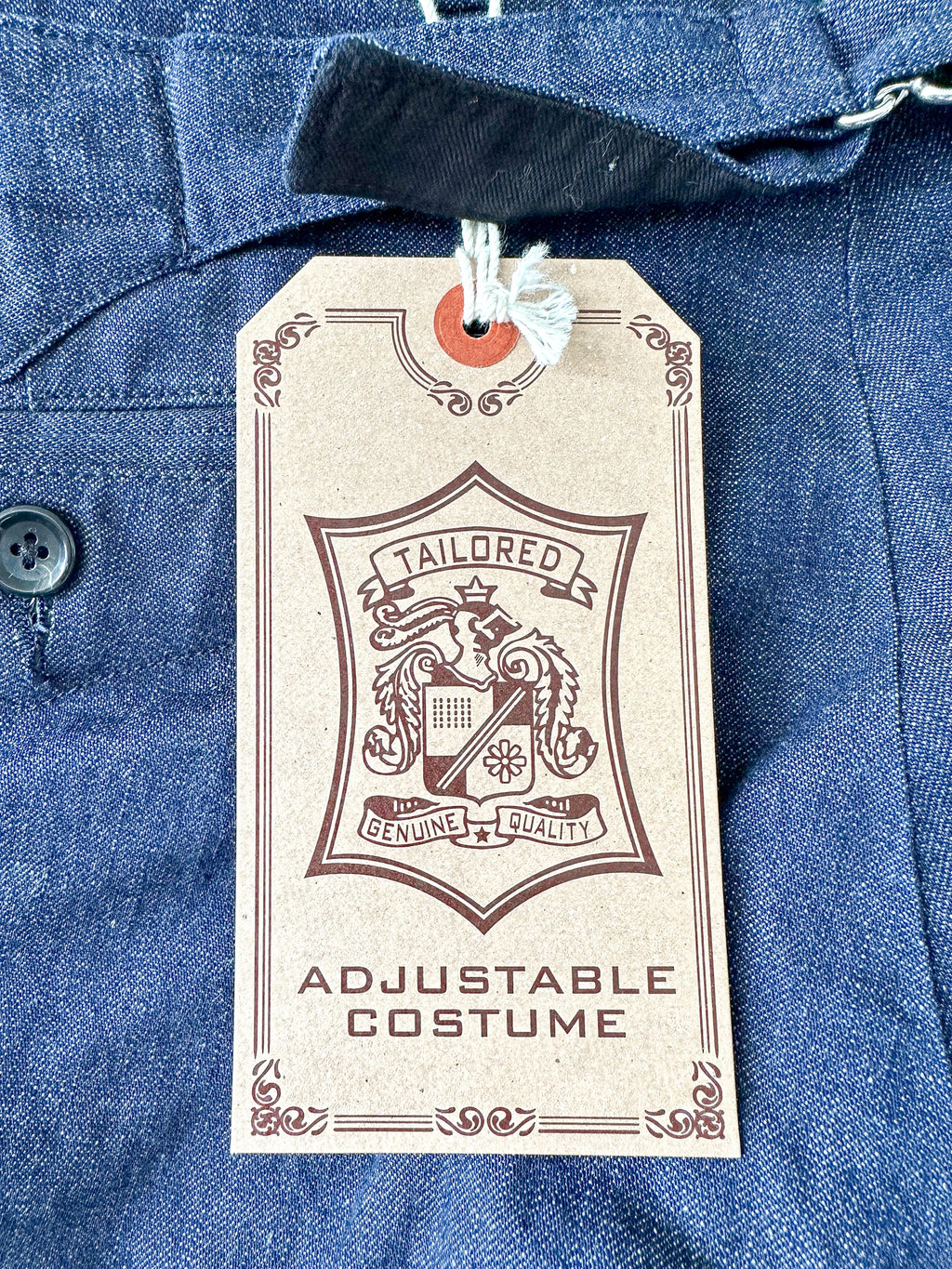 Adjustable Costume Japan Indigo Japanese Denim Fabric Trousers - House Of Huntington