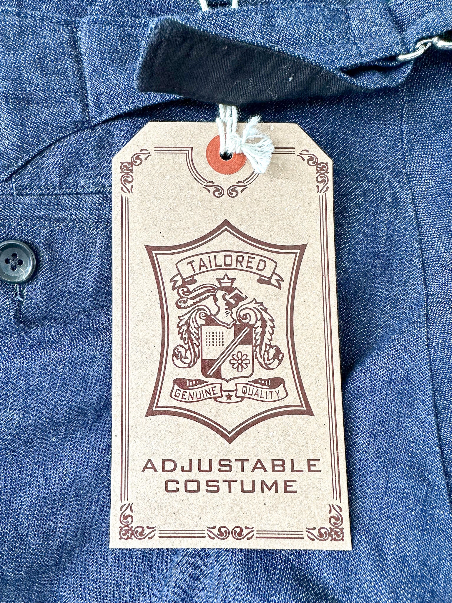 Adjustable Costume Japan Indigo Japanese Denim Fabric Trousers - House Of Huntington