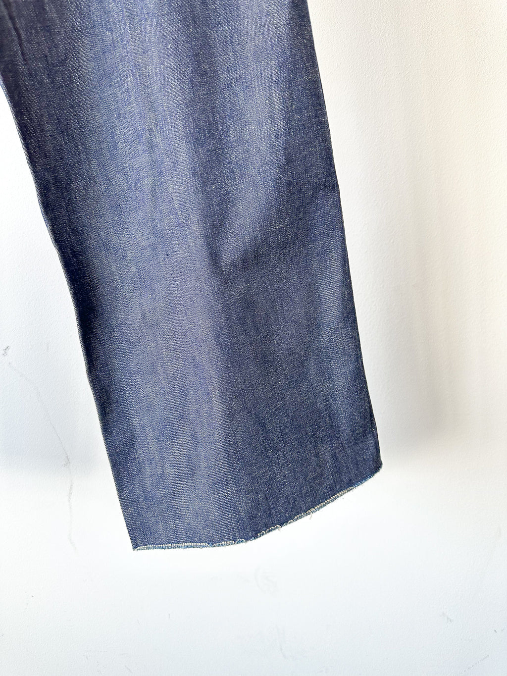 Adjustable Costume Japan Indigo Japanese Denim Fabric Trousers - House Of Huntington