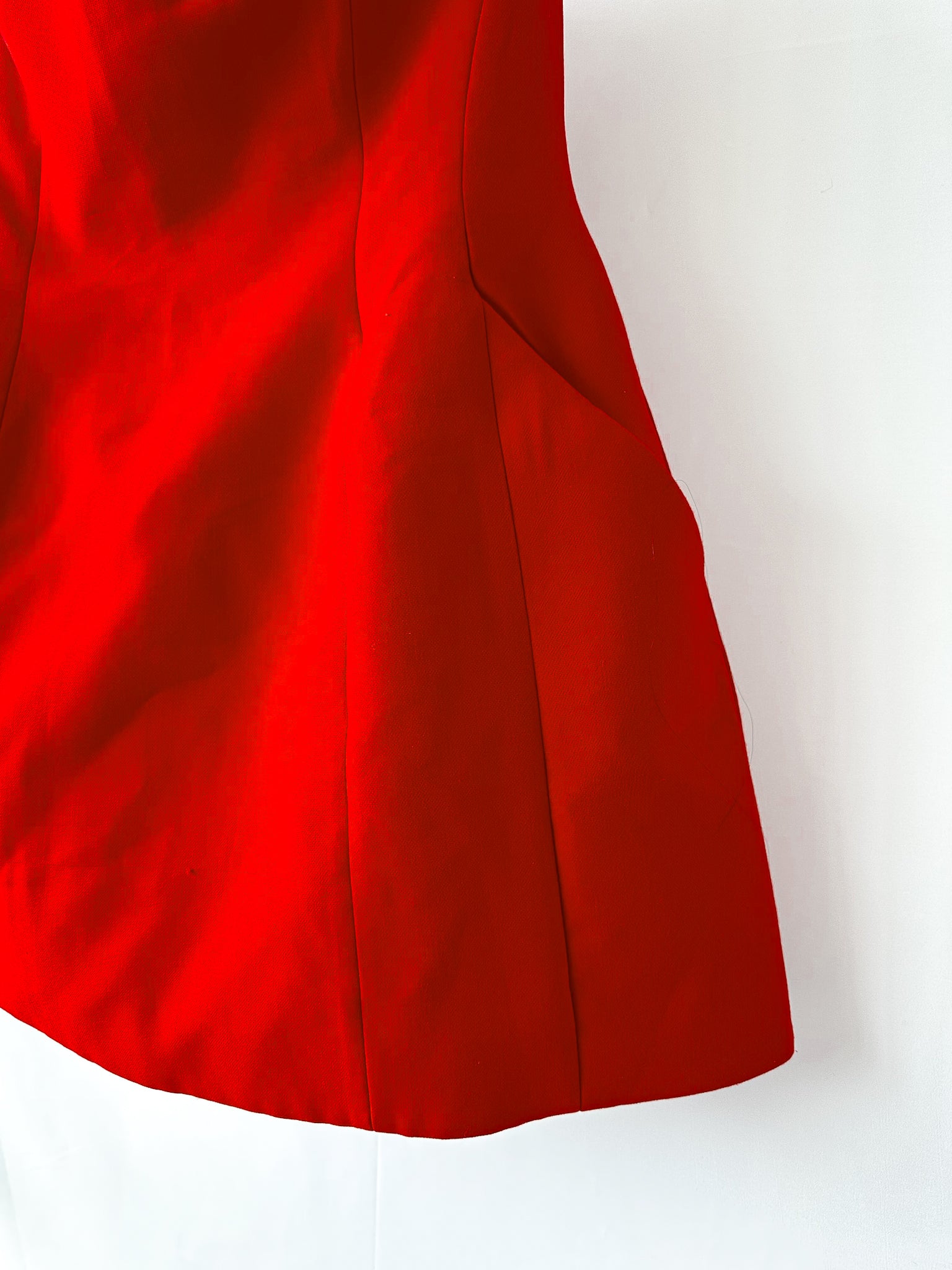 Bardot Red Karoline Hourglass Mini Dress