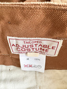 Adjustable Costume Japan Cotton Canvas Brown Trousers - House Of Huntington