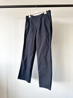 Adjustable Costume Japan Cotton Canvas Navy Trousers - House Of Huntington