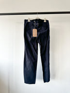 Adjustable Costume Japan Cotton Canvas Navy Trousers - House Of Huntington