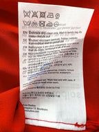 Acne Studios Dasa Pink Red Satin Slip Dress