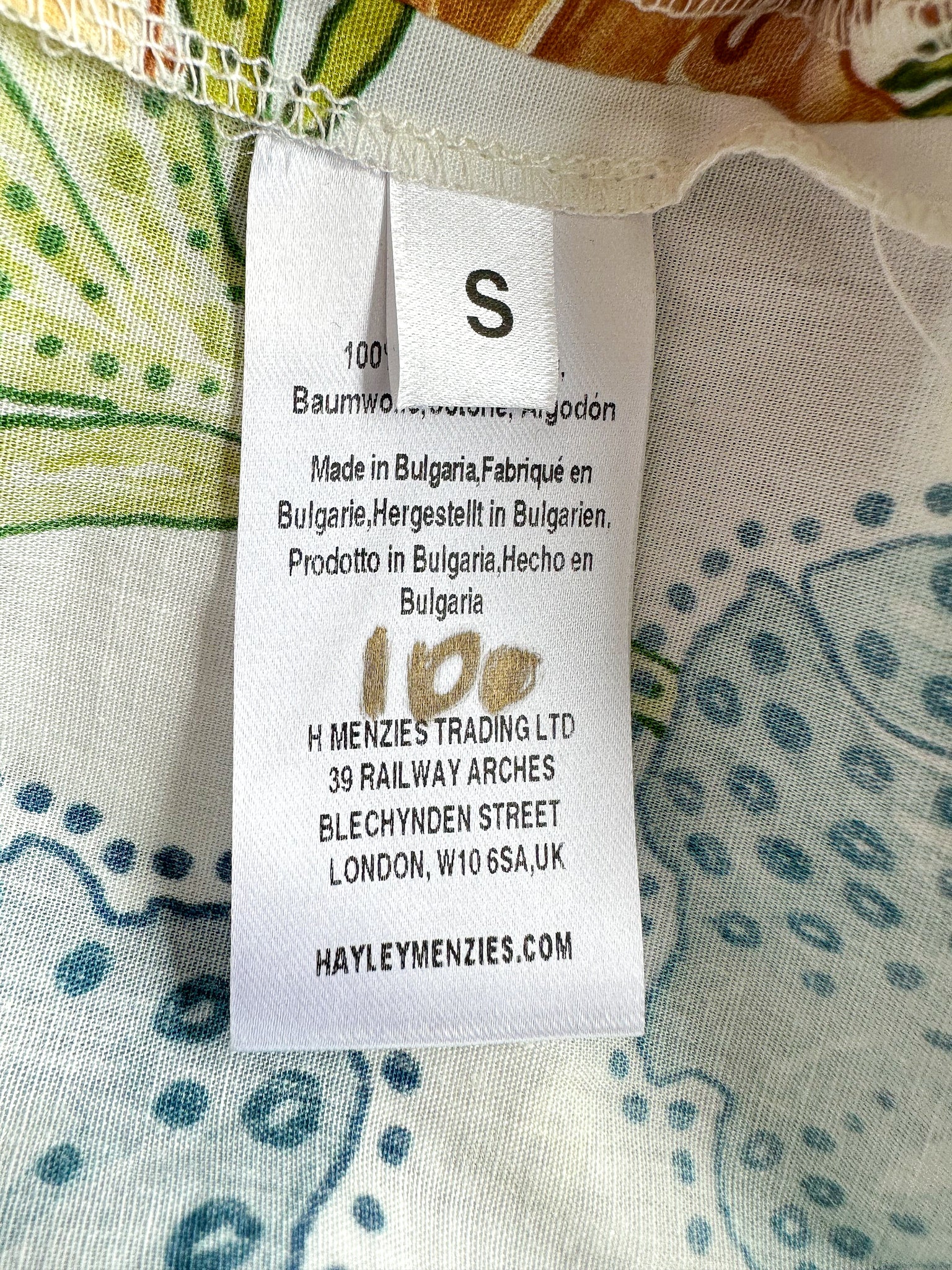 Hayley Menzies Floral Print Cotton Backless Carmen Mini Shift Dress