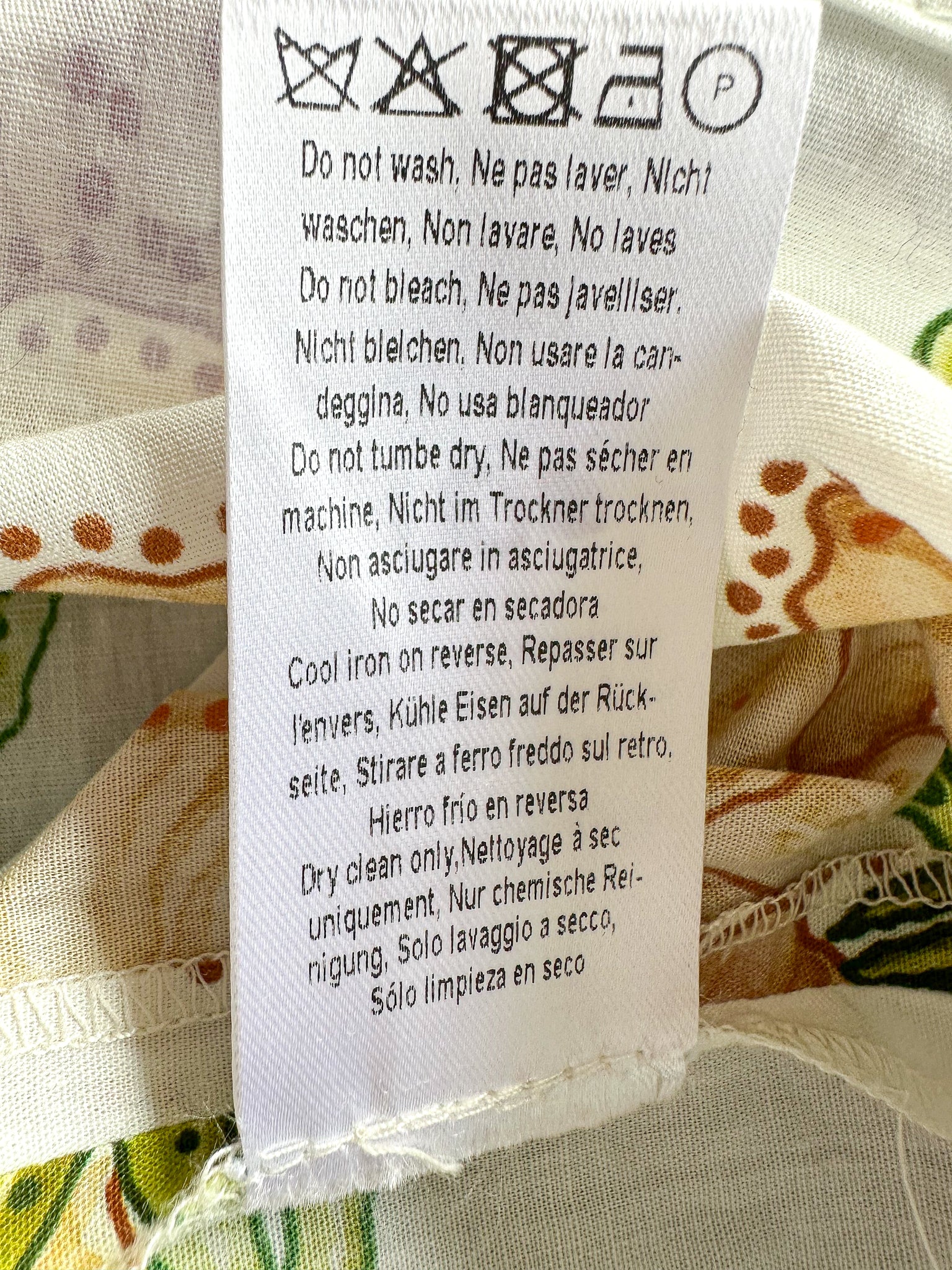 Hayley Menzies Floral Print Cotton Backless Carmen Mini Shift Dress