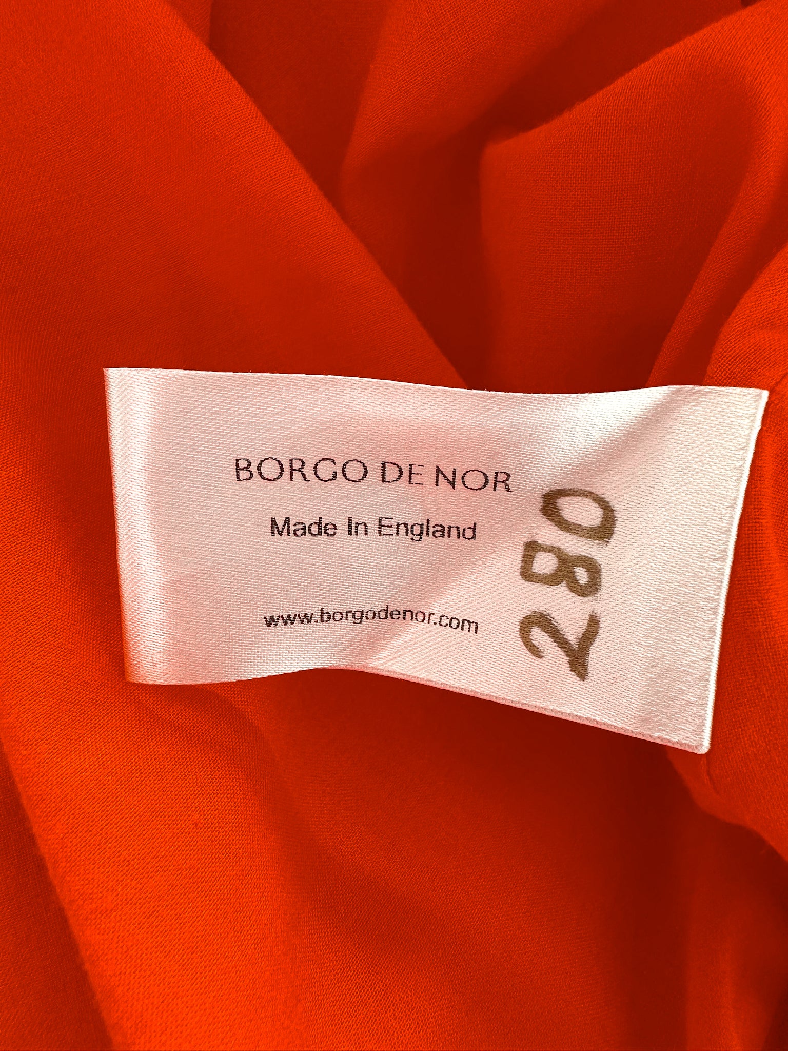 Borgo De Nor Red Carla Broderie Anglaise Cotton Maxi Dress