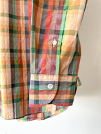 Drake's Multicoloured Checked Cotton Shirt - House Of Huntington
