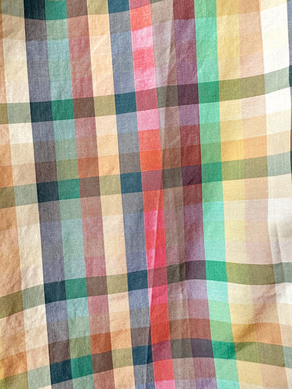 Drake's Multicoloured Checked Cotton Shirt - House Of Huntington