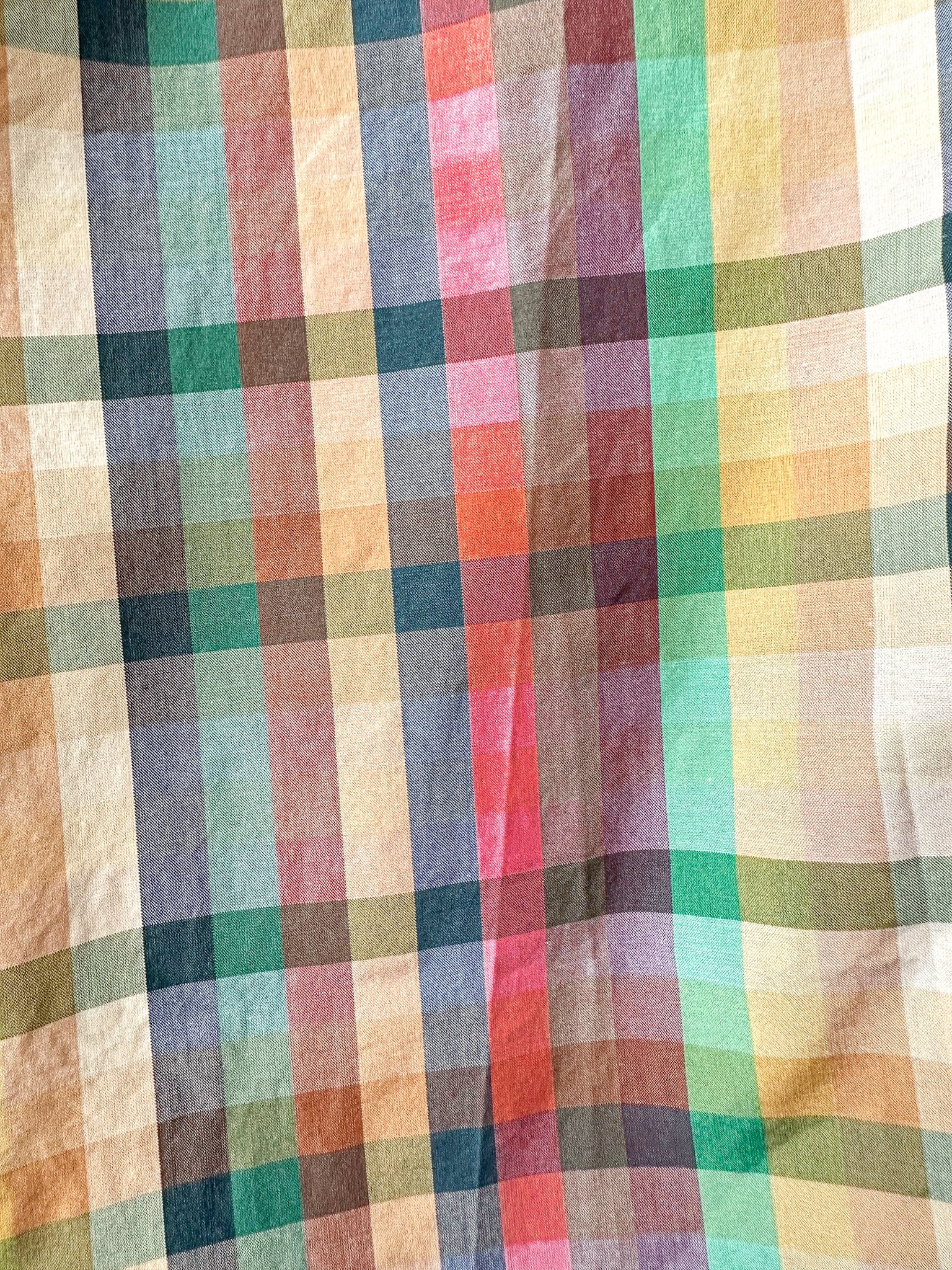 Drake's Multicoloured Checked Cotton Shirt - House Of Huntington