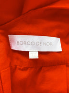 Borgo De Nor Red Carla Broderie Anglaise Cotton Maxi Dress