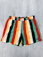Drake's Striped Swim Shorts - House Of Huntington