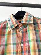 Drake's Multicoloured Checked Cotton Shirt - House Of Huntington