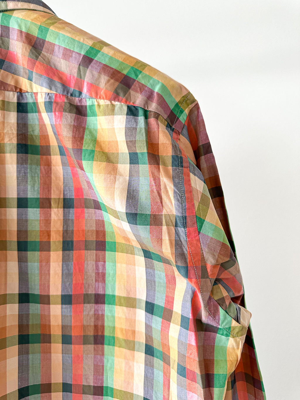 Drake's Multicoloured Checked Cotton Shirt - House Of Huntington