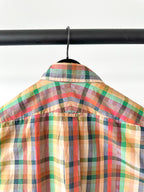 Drake's Multicoloured Checked Cotton Shirt - House Of Huntington