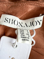 Robe fourreau dos nu froncé La Lune Shona Joy