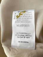 Altuzarra Snake Print Martha Long Sleeve Dress