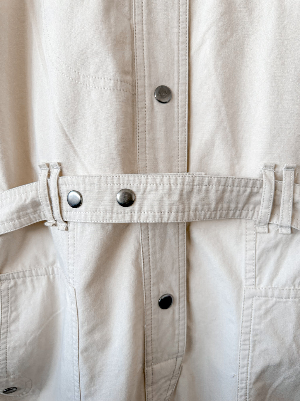 Combinaison ceinturée ivoire crème Ruthel d'Isabel Marant Étoile