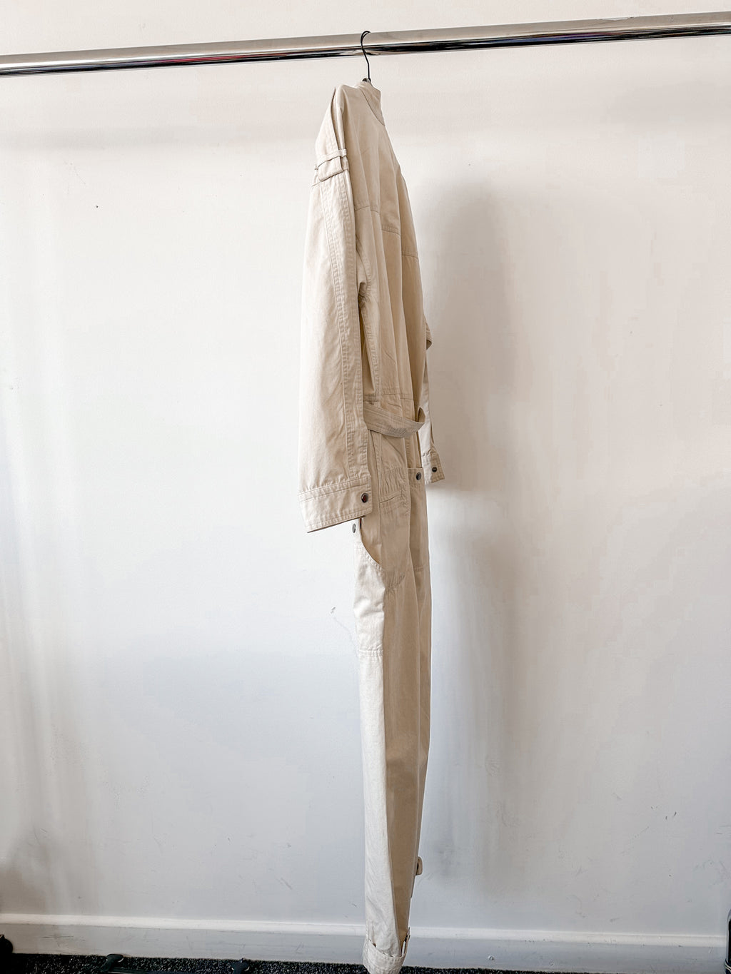 Combinaison ceinturée ivoire crème Ruthel d'Isabel Marant Étoile